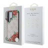 Guess для Galaxy S25 Ultra чехол PU Flowers Roses Hard Pink (MagSafe)