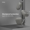 Elago для AirPods 4 чехол Silicone Hang case Medium Grey