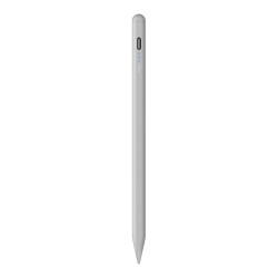 (Уценка) Стилус Uniq PIXO LITE Magnetic для Apple iPad 2018-2025, серый