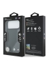 BMW для iPhone 17 Pro чехол M-series PU Carbon/Smooth Metal logo Hard Black/Grey (MagSafe)