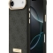 Guess для iPhone Air чехол PU 4G Plate metal logo and Gold camera Hard Black (MagSafe)