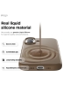 Elago для iPhone 17 чехол Magnetic Silicone Brown (MagSafe)