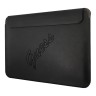 Чехол Guess Sleeve Saffiano Script logo для ноутбука до 13 дюймов, черный