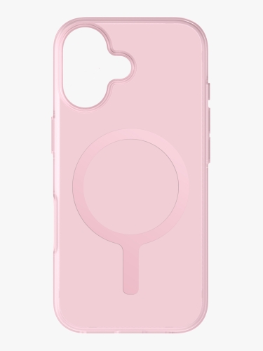 Uniq для iPhone 17 чехол Clario Primrose Pink (MagSafe)