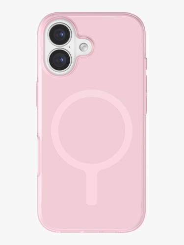 Uniq для iPhone 17 чехол Clario Primrose Pink (MagSafe)