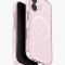Uniq для iPhone 17 чехол Clario Primrose Pink (MagSafe)