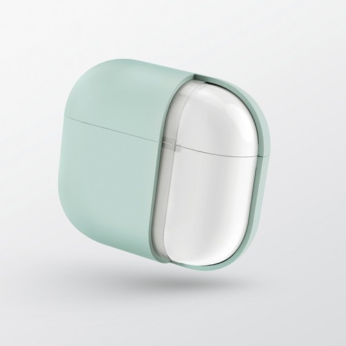 Чехол Uniq LINO Liquid silicone для AirPods 3 (2021), зеленый