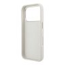 Guess для iPhone 17 Pro Max чехол Saffiano Full Wrapped 4G Big Resin logo Metal Cam Hard Beige