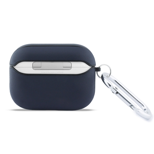 BMW для Airpods Pro 3 чехол Signature PU Leather Metal logo Navy
