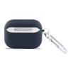 BMW для Airpods Pro 3 чехол Signature PU Leather Metal logo Navy
