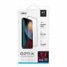 Защитное стекло Uniq OPTIX Vivid для iPhone 13 | 13 Pro | 14, черная рамка
