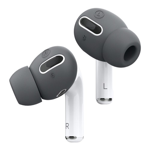 Накладки Elago EarBuds Cover для AirPods Pro, серые (6 пар)