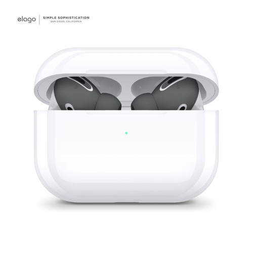 Накладки Elago EarBuds Cover для AirPods Pro, серые (6 пар)
