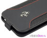 Кожаный чехол Ferrari F12 Flip для iPhone 6 Plus/6s Plus, черный
