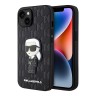 Чехол Lagerfeld PU Saffiano Monogram NFT Karl Ikonik Hard для iPhone 14, черный