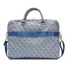 Сумка Guess 4G Stripes Bag для ноутбуков 15-16 дюймов, голубая
