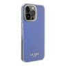 Guess для iPhone 15 Pro чехол PC/TPU Faceted Mirror Disco Hard Purple