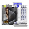 BlueO стекло для iPhone 15 Pro, 3D Curved Hot Bending Anti-reflective Black (+installer)