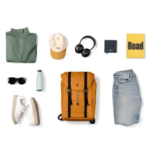 Tomtoc Travel рюкзак VintPack-TA1 M Laptop Backpack 15.6"/22L Yellow