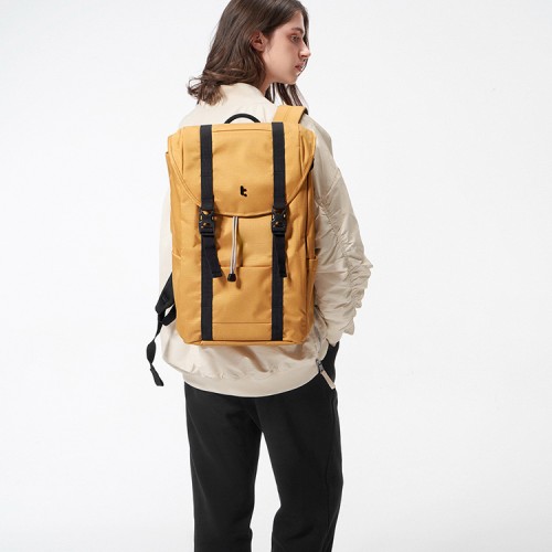 Tomtoc Travel рюкзак VintPack-TA1 M Laptop Backpack 15.6"/22L Yellow