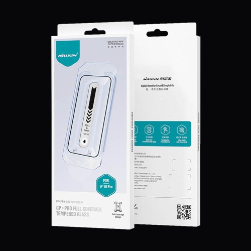 Nillkin стекло с тонкой рамкой для iPhone 16 Pro, CP+PRO 0.25mm Narrow border Black