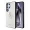 Guess для Galaxy S25 Ultra чехол PU Grained leather 4G Big metal logo Hard Beige