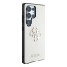 Guess для Galaxy S25 Ultra чехол PU Grained leather 4G Big metal logo Hard Beige