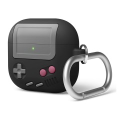 Elago для AirPods 4 чехол Unique AW5 Game console Hang case Black
