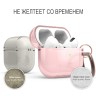 Чехол Elago Clear Hang case для AirPods Pro, розовый