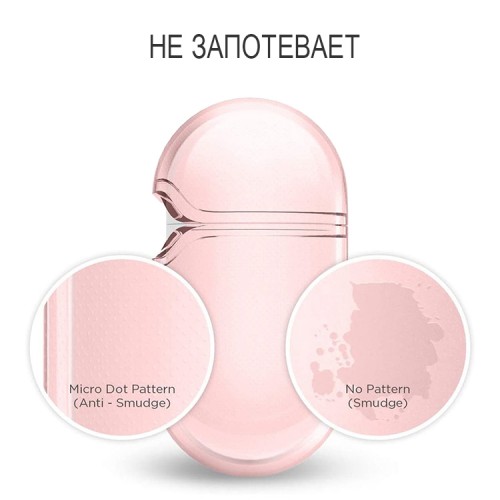 Чехол Elago Clear Hang case для AirPods Pro, розовый