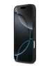BMW для iPhone 17 Pro чехол M-series PU Carbon/Smooth Metal logo Hard Black/Red (MagSafe)