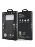 BMW для iPhone 17 Pro чехол M-series PU Carbon/Smooth Metal logo Hard Black/Red (MagSafe)