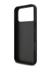Karl Lagerfeld для iPhone 17 Pro чехол PU Saffiano Monogram with Cardslot Hard Black