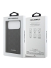Karl Lagerfeld для iPhone 17 Pro чехол PU Saffiano Monogram with Cardslot Hard Black