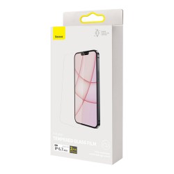 Baseus Full Glass Super porcelain для iPhone 13 Pro Max (2 шт), прозрачное