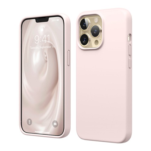 Чехол Elago Soft Silicone для iPhone 13 Pro Max, розовый