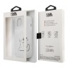 Чехол Karl Lagerfeld Choupette Fun Hard для iPhone 13, прозрачный