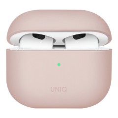 Чехол Uniq LINO Liquid silicone для AirPods 3 (2021), розовый