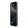 DKNY для iPhone Air чехол Liquid Silicone Stack Metal logo Hard Beige (MagSafe)