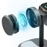 Energea Беспроводное СЗУ MagArctic Stand 4in1 Thermo Cool Qi2 iP+AW+TWS+USB-C cable +65W charger Gun