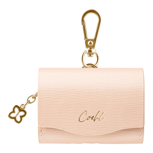 Uniq для Airpods Pro 1/2/3 чехол COEHL Mirelle Wallet case Shell Pink