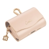 Uniq для Airpods Pro 1/2/3 чехол COEHL Mirelle Wallet case Shell Pink