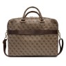 Сумка Guess 4G Stripes Bag для ноутбуков 15-16 дюймов, коричневая