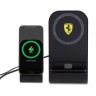 Ferrari Беспроводное СЗУ MagSafe Wireless Desk charger with Stand 15W Gunmetal
