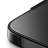 Uniq стекло для iPhone 15 Plus/14 Pro Max OPTIX Privacy  (Антишпион) Clear/Black (+installer)