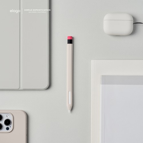 Elago для Apple Pencil 2 чехол Silicone case Stone