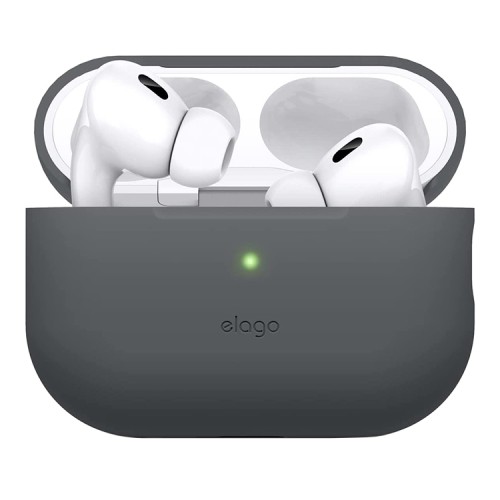 Elago для AirPods Pro 2 (all) чехол Silicone case Dark Grey