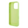 Karl Lagerfeld для iPhone 16 Pro чехол Liquid silicone RSG logo Green