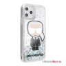 Чехол Karl Lagerfeld Liquid Glitter Iconic Karl Hard Iridescent для iPhone 11 Pro Max