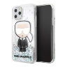 Чехол Karl Lagerfeld Liquid Glitter Iconic Karl Hard Iridescent для iPhone 11 Pro Max